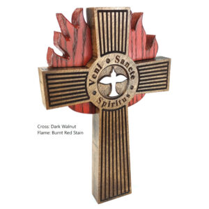 wood confirmation cross