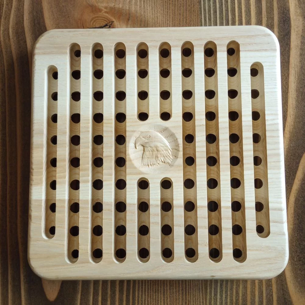 wooden hot plate