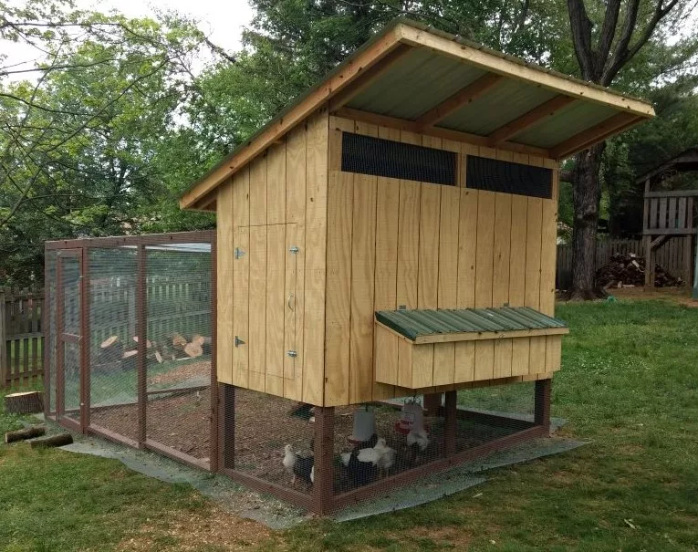 Custom Chicken Coop and Run